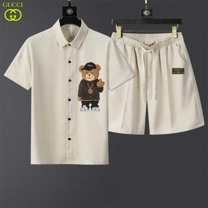 Picture of Gucci Shirt Pant Suits _SKUGucciM-3XL12yr41821576